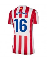 Ženske Nogometnih dresov Atletico Madrid Nahuel Molina #16 Domači 2025-26 Kratki rokavi Ženske Nogometnih dresov Atletico Madrid Nahuel Molina #16 Domači 2025-26 Kratki rokavi